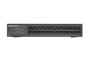 NETGEAR GS324 Unmanaged Gigabit Ethernet (10/100/1000) Zwart