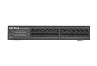 NETGEAR GS324 Unmanaged Gigabit Ethernet (10/100/1000) Zwart - thumbnail