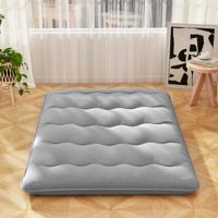Japans Futonmatras met Wasbare Hoes &Amp Draagtas Tatamimat Grijs 140 x 200 cm