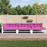 Palletkussens 7 st stof roze Palletkussens 7 st stof roze