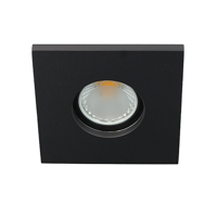 Camilla LED spot GU10 COB 5Watt vierkant ZWART IP65 dimbaar