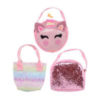 Johntoy Fantastische glamour handtas glitters