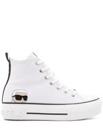 Karl Lagerfeld baskets à lacets - Blanc - thumbnail