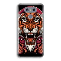 Tiger and Rattlesnakes: LG G6 Transparant Hoesje