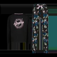 Vingino winter pyjama meisjes - zwart - Wayra - comfort fit