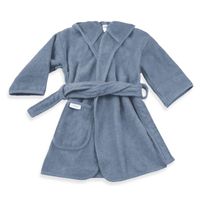 Funnies badjas katoen Grey Blue Maat