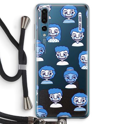 Gezichtjes: Huawei P20 Pro Transparant Hoesje met koord