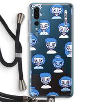 Gezichtjes: Huawei P20 Pro Transparant Hoesje met koord