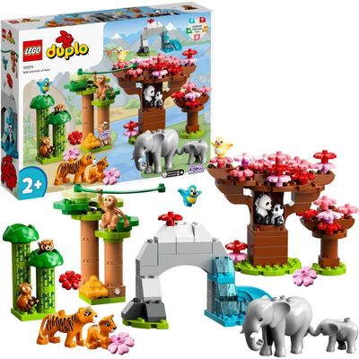 DUPLO - Wilde dieren van Azië Constructiespeelgoed