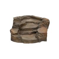 Oase Living Water Grand Canyon leisteenbruin, klif
