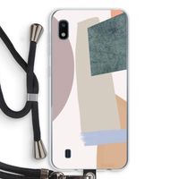 Lindo: Samsung Galaxy A10 Transparant Hoesje met koord