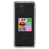 Samsung Galaxy A03 Anti Shock Bumper Case Popart Princess