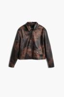 Tie-dye jas - BROWN - S