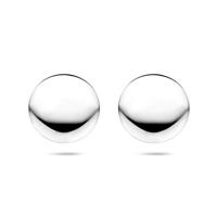 Gerhodineerd 925 zilveren oorknoppen - 23,5mm