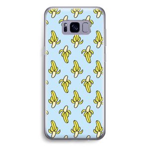 Bananas: Samsung Galaxy S8 Plus Transparant Hoesje