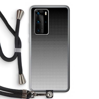 Musketon Halftone: Huawei P40 Pro Transparant Hoesje met koord
