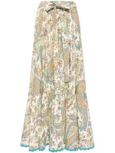 ETRO chemise en coton à motif cachemire - Multicolore