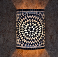 Wandlamp Nema zwart-wit