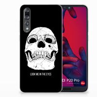 Silicone Back Case Huawei P20 Pro Skull Eyes - thumbnail