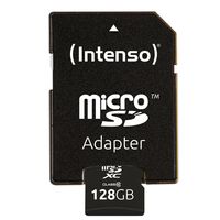 Intenso neu microSDXC-kaart 128 GB Class 10 Incl. SD-adapter - thumbnail