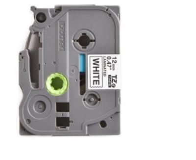 Label Tape voor Brother TZe-231 | 12 mm x 8m | Zwart op Wit - 1 stuk