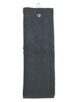 The One Golfhanddoek 40x50 cm 450 gram Antraciet