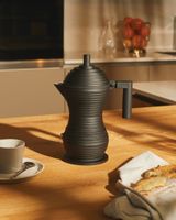 ALESSI - Pulcina - Percolator 6 kops Black Black - thumbnail