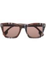 Burberry Eyewear lunettes de soleil à monture carrée - Marron