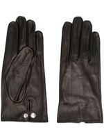 Ernest W. Baker gants à boutons pression - Noir
