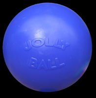 Jolly Ball Push-n-Play 25cm blauw