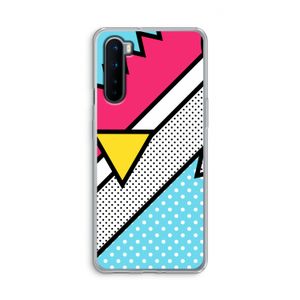 Pop Art #3: OnePlus Nord Transparant Hoesje