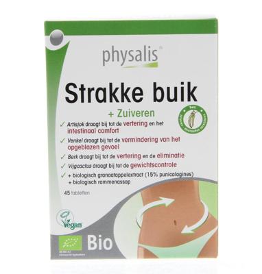 Physalis Supplementen Strakke Buik + 45Tabletten