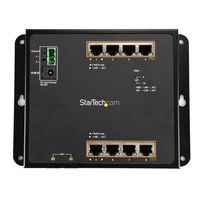 StarTech.com 8 poorts PoE+ Gigabit ethernet switch met 2 SFP connecties managed wandmonteerbaar met toegang voorzijde - thumbnail