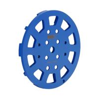 Diamant slijpschijf - diameter: 250 mm - voor beton - korrelgrootte 30 - 10 slijpsegmenten