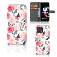 Motorola Edge 20 Lite Hoesje Butterfly Roses