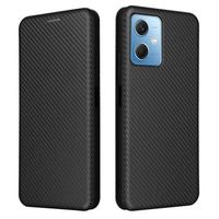 Xiaomi Poco X5 Flip Hoesje - Koolstofvezel - Zwart