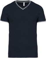 Kariban K374 Heren-t-shirt piqué V-hals