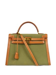 Hermès Pre-Owned sac à main Kelly Sellier 32 (1995) - Vert