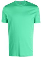 Malo t-shirt en coton stretch à manches courtes - Vert