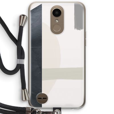 Baca: LG K10 (2017) Transparant Hoesje met koord