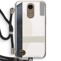 Baca: LG K10 (2017) Transparant Hoesje met koord