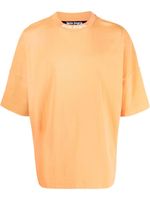 Palm Angels t-shirt en coton à logo imprimé - Orange