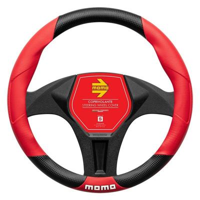 Stuurhoes MOMO MOMLSWC016BRS Zwart/Rood Ø 36 cm