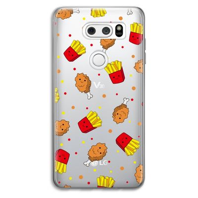 Chicken 'n Fries: LG V30 Transparant Hoesje