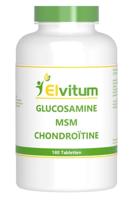 Glucosamine MSM chondroitine 180 Tabletten