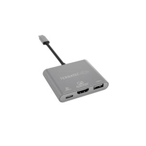 Terratec Connect C3 USB 3.2 Gen 1 (3.1 Gen 1) Type-C Zilver