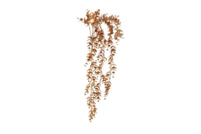 Decostar Countryfield Kunstplant steker/hang Eucalyptus metallic koper-L5B25H75CM
