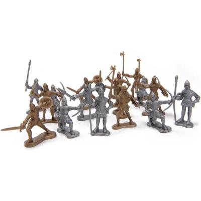 JohnToy Ridder poppetjes - speelgoed - speelset figuren - 60-delig