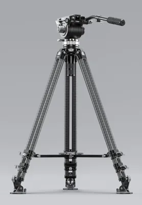 Leofoto Video tripod LVC-253C + BV-20 Video Head occasion