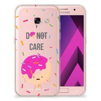 Samsung Galaxy A3 2017 | Siliconen Case | Donut Roze